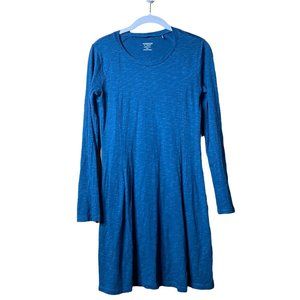 Toad&Co Blue Long Sleeve Dress